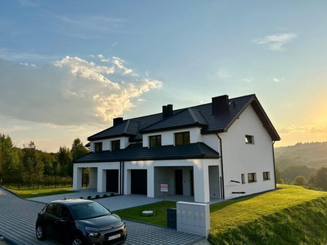 Domy Skrzyszow mogilany front