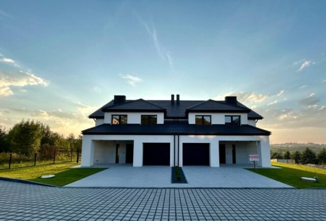 Domy Skrzyszow mogilany front