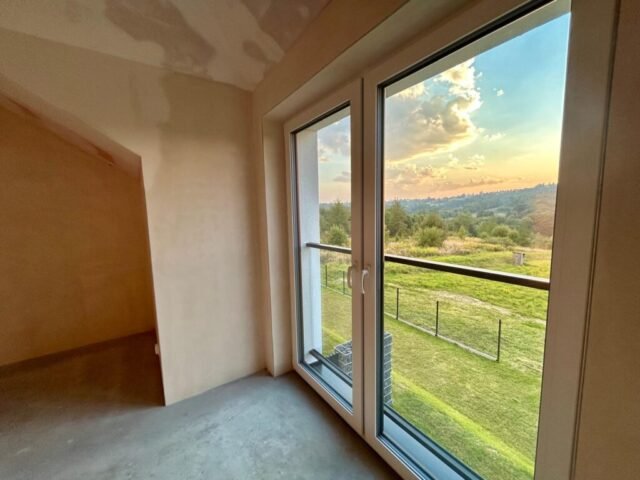 Domy Skrzyszow mogilany widok z piętra